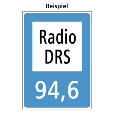 SIGNAL Nr. 4.90 Radio - Verkehrsinformationen